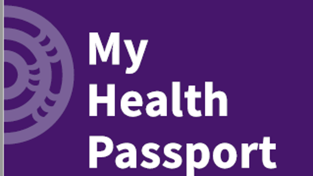 cover of my health passport